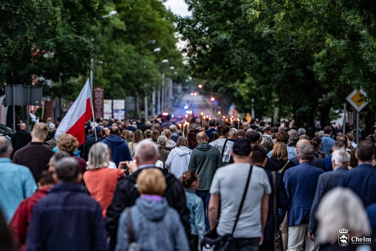  Chełm oddał hołd ofiarom Rzezi Wołyńskiej (zdjęcie 9) - Autor: UM Chełm