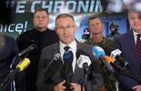 Konferencja prasowa Wojewody Lubelskiego dotycząca bezpieczeństwa na granicy. (zdjęcie 4)