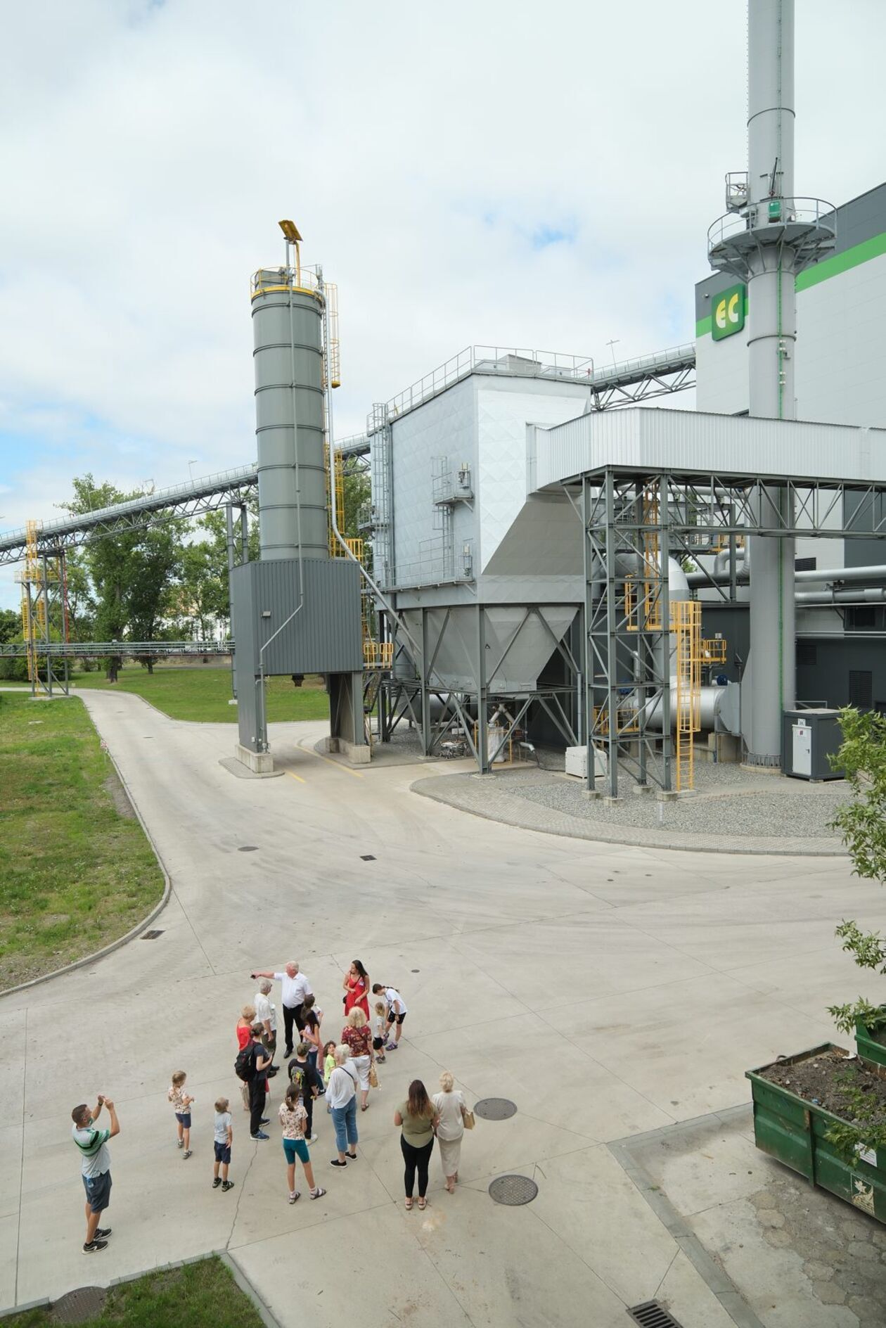  Uczestnicy projektu Lublin. Zawodowcy odwiedzili Elektrociepłownię MEGATEM (zdjęcie 11) - Autor: DW