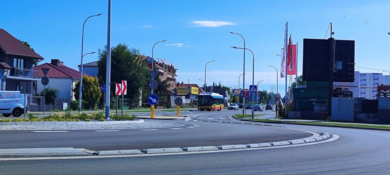 Ulica Sidorska w Białej Podlaskiej po remoncie