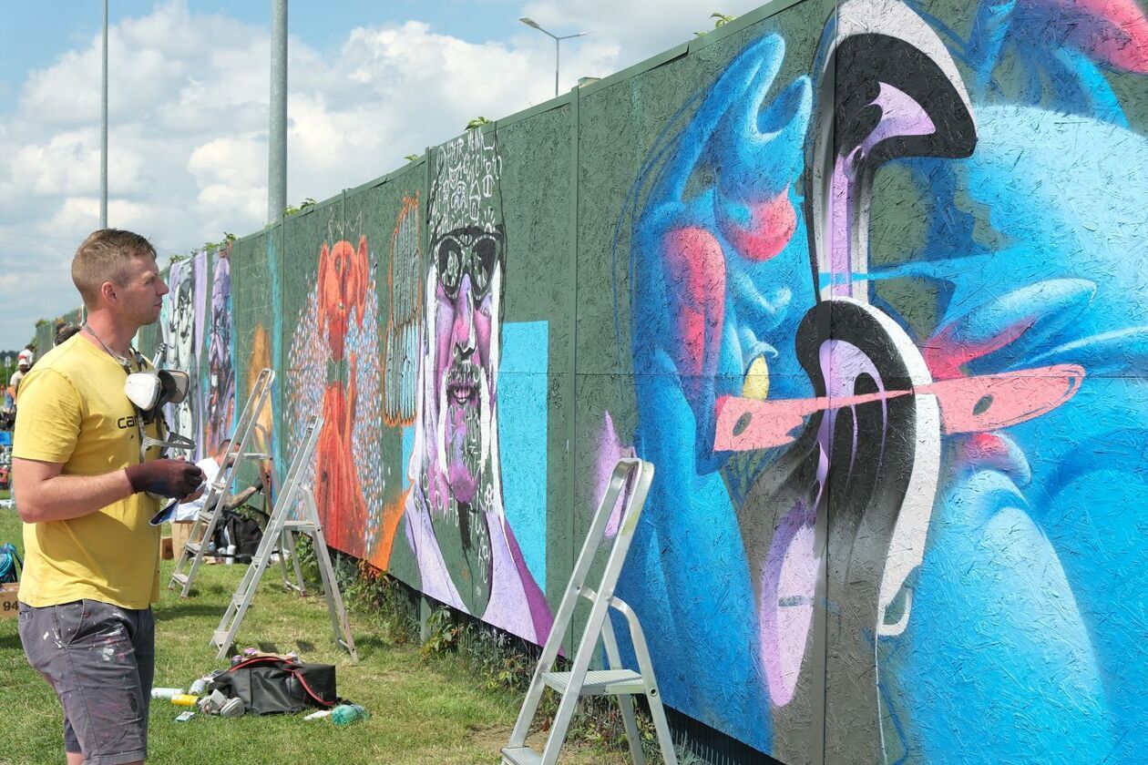  Festiwal urban art Meeting of Styles Polska Lublin (zdjęcie 5) - Autor: DW