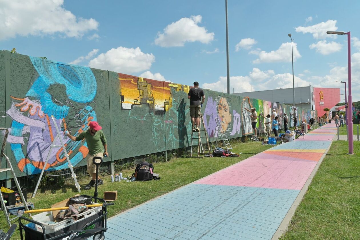 Festiwal urban art Meeting of Styles Polska Lublin (zdjęcie 17) - Autor: DW