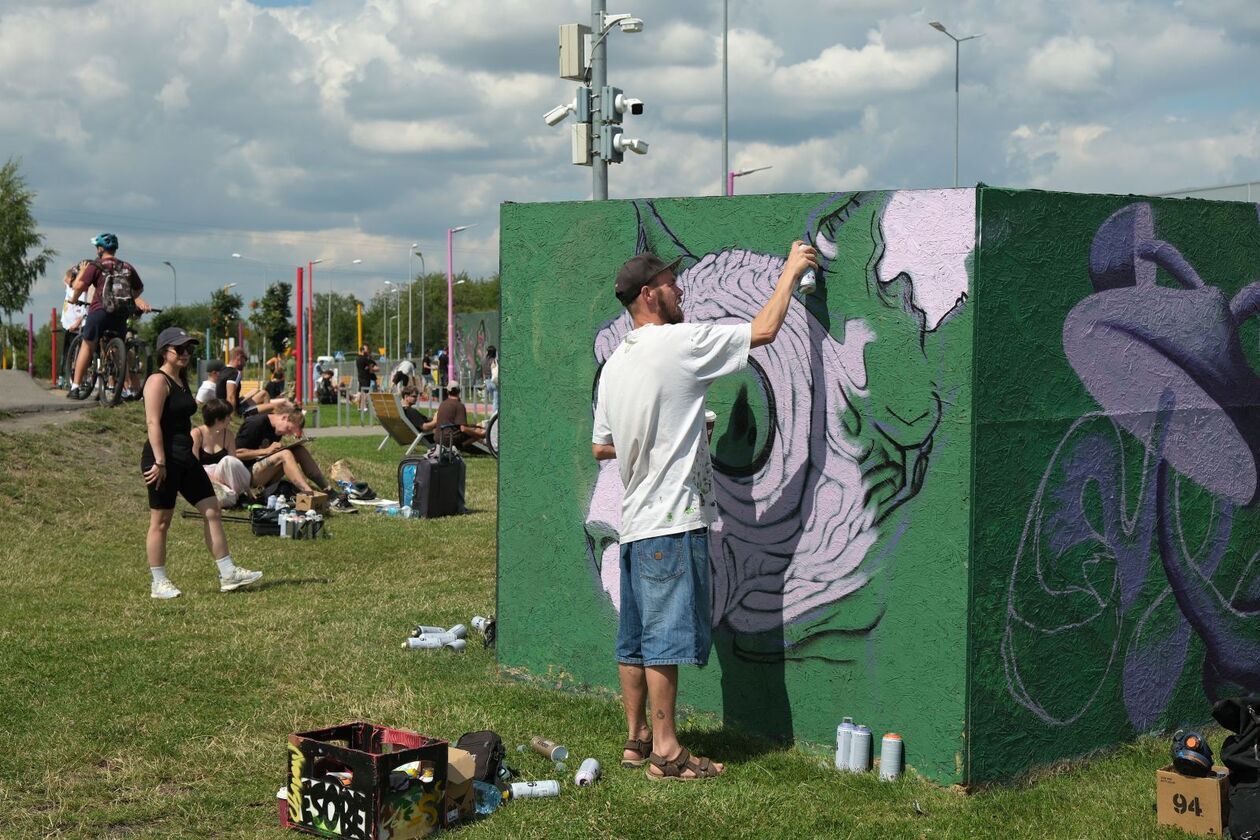  Festiwal urban art Meeting of Styles Polska Lublin  - Autor: DW