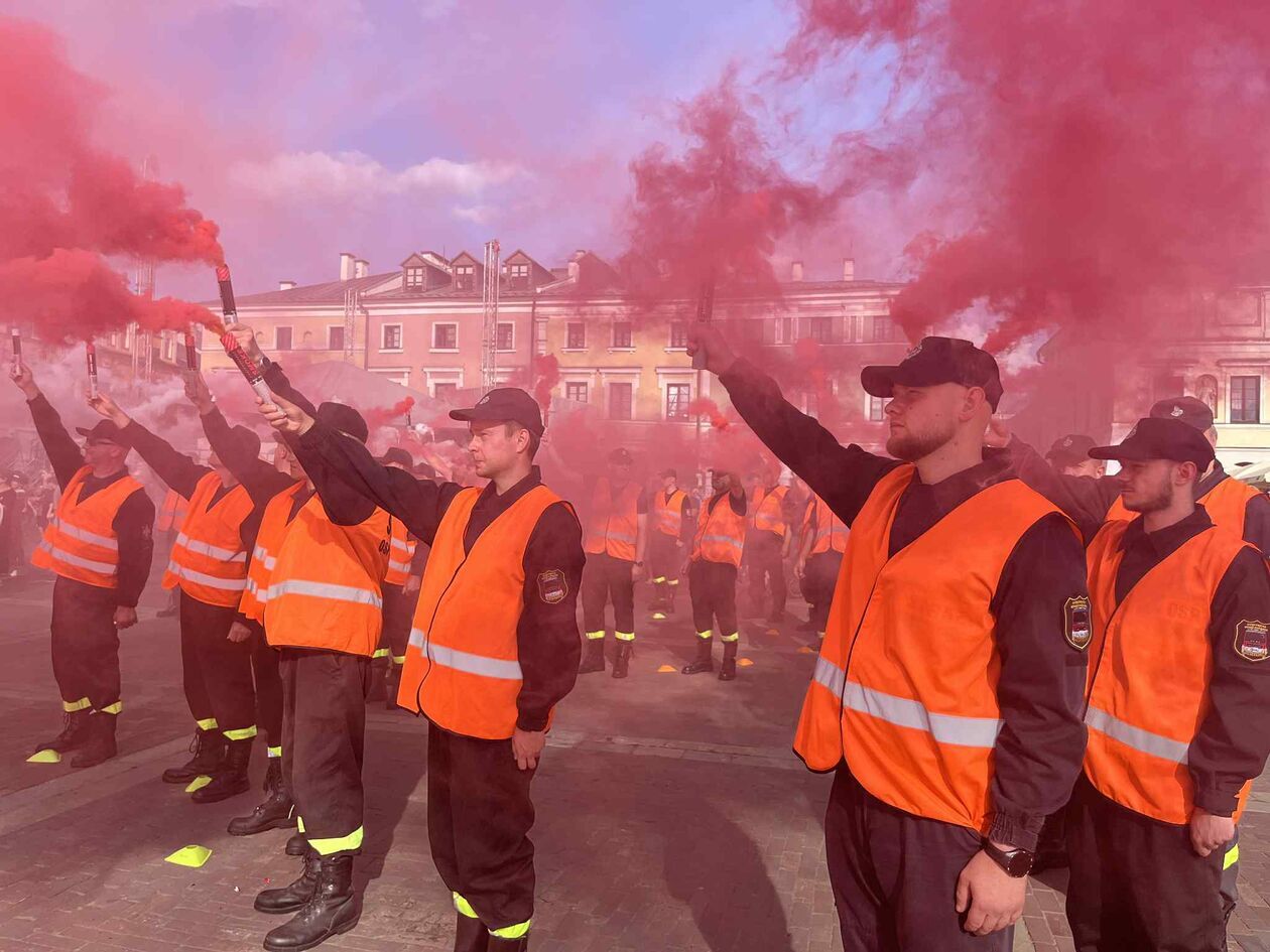  Obchody 81. rocznicy Powstania Warszawskiego w Zamościu  (zdjęcie 24) - Autor: Anna Szewc
