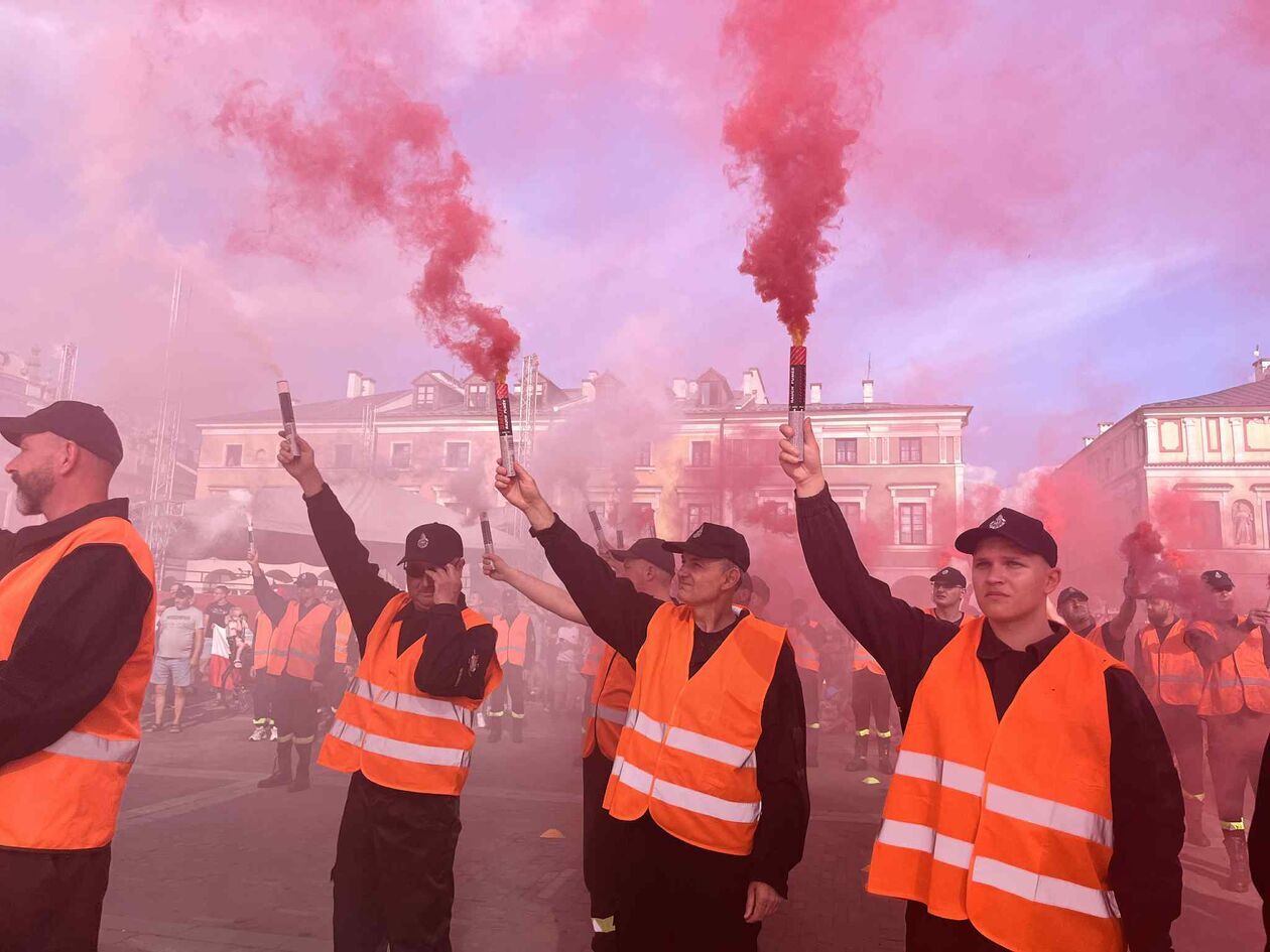 Obchody 81. rocznicy Powstania Warszawskiego w Zamościu  - Autor: Anna Szewc
