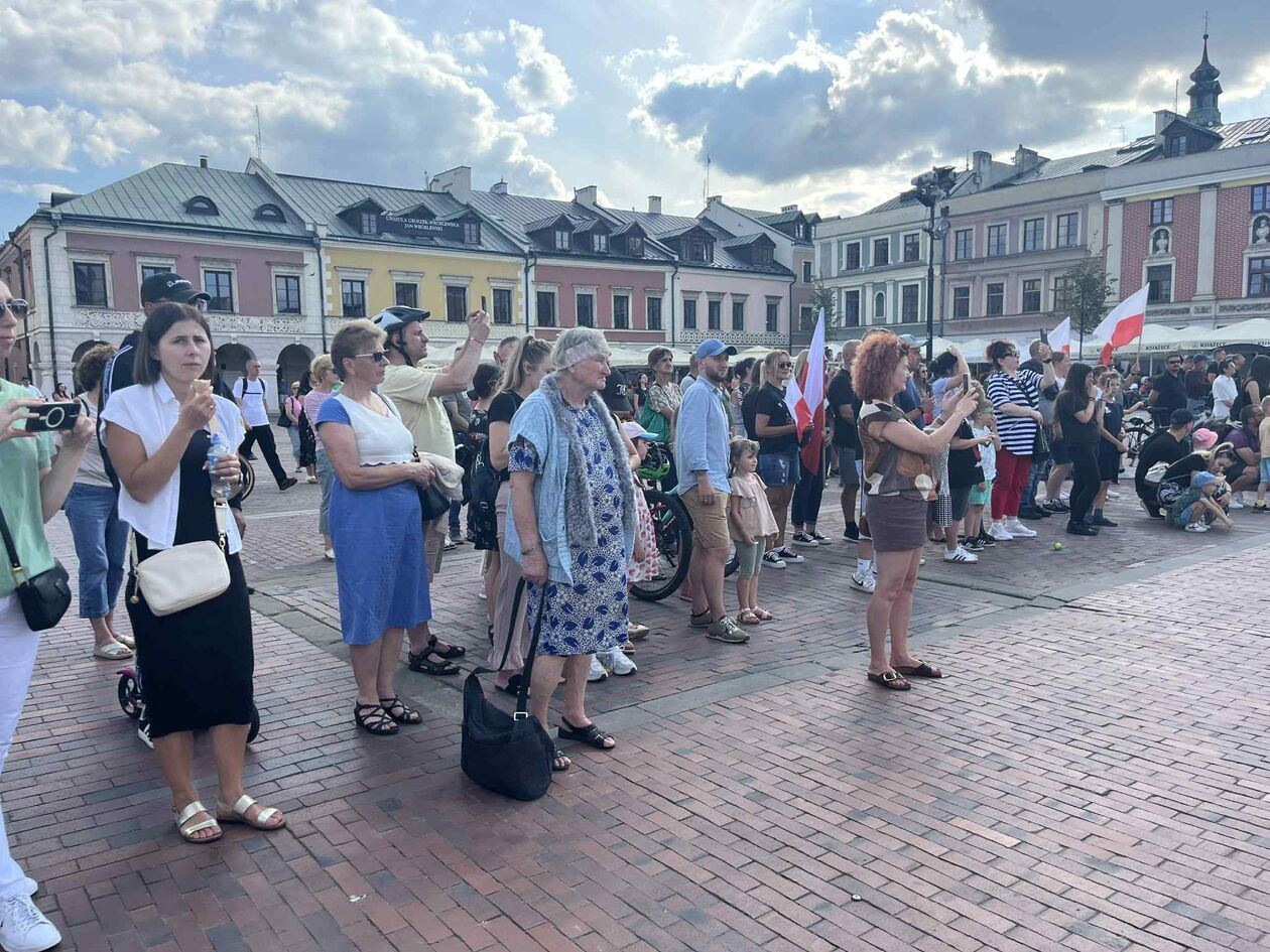  Obchody 81. rocznicy Powstania Warszawskiego w Zamościu  (zdjęcie 38) - Autor: Anna Szewc