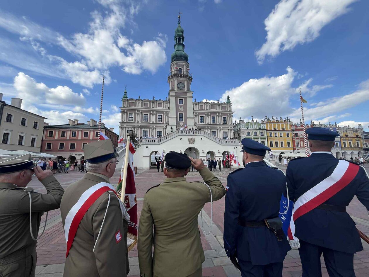  Obchody 81. rocznicy Powstania Warszawskiego w Zamościu  (zdjęcie 45) - Autor: Anna Szewc