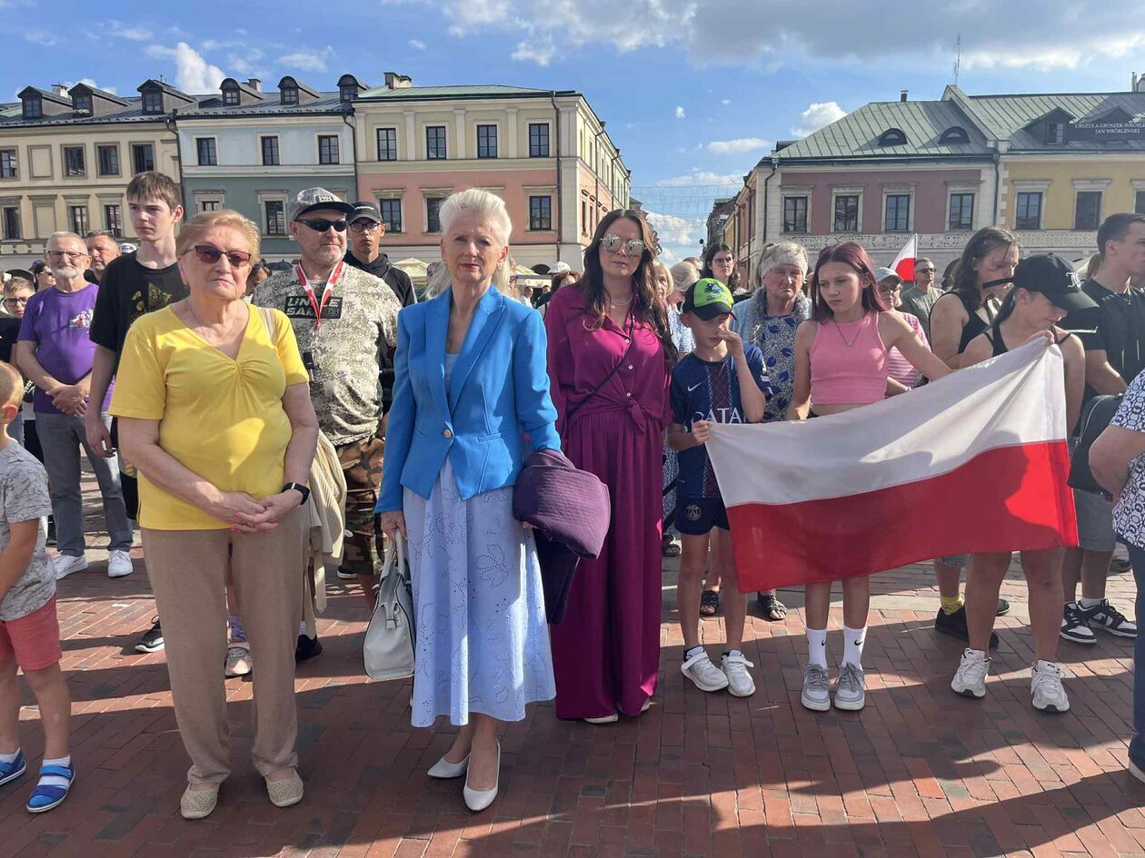  Obchody 81. rocznicy Powstania Warszawskiego w Zamościu  (zdjęcie 32) - Autor: Anna Szewc