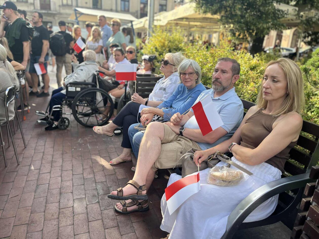  Obchody 81. rocznicy Powstania Warszawskiego w Zamościu  (zdjęcie 14) - Autor: Anna Szewc