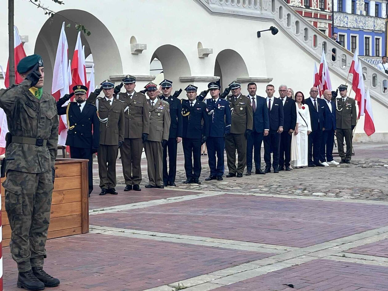  Obchody 81. rocznicy Powstania Warszawskiego w Zamościu  (zdjęcie 35) - Autor: Anna Szewc