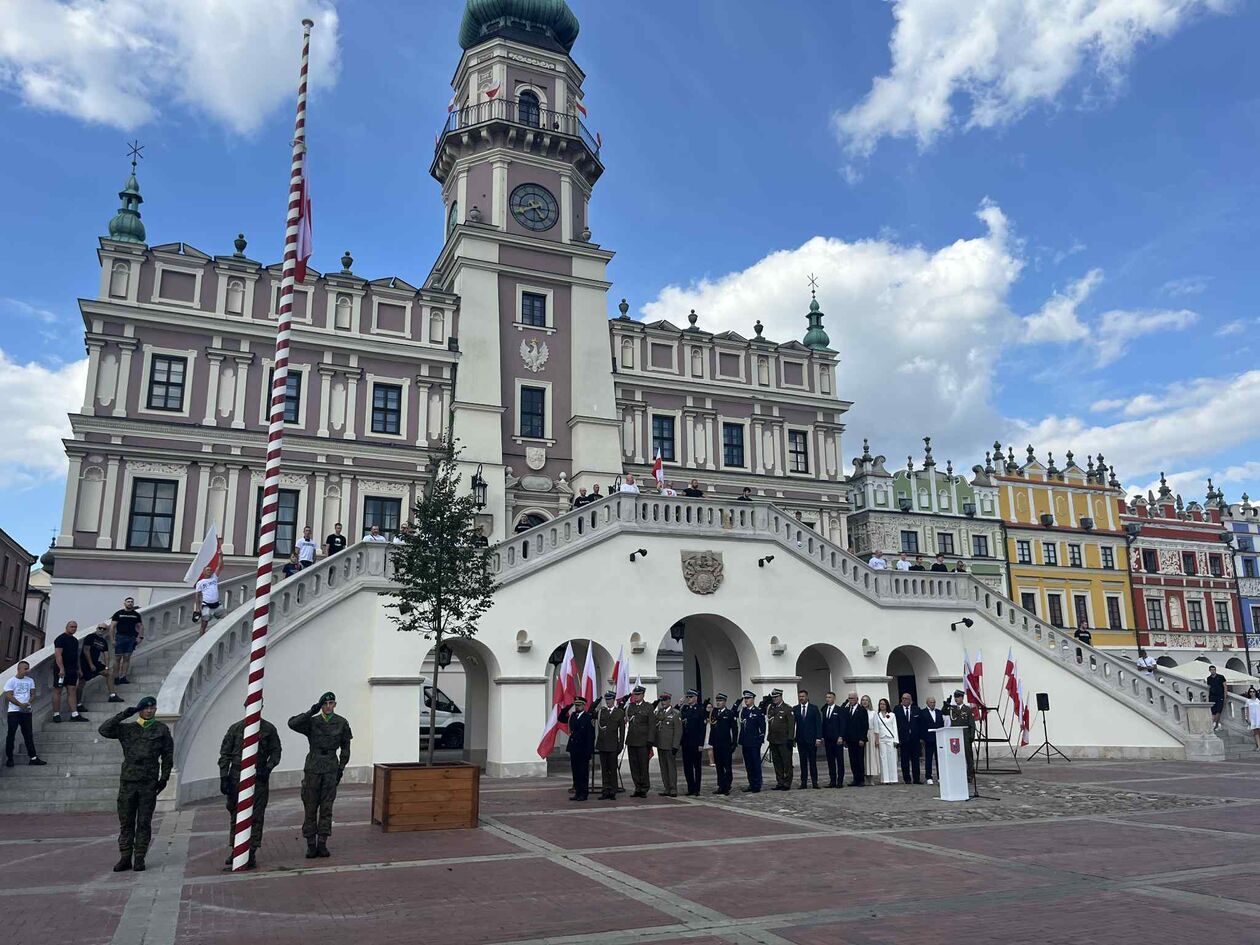  Obchody 81. rocznicy Powstania Warszawskiego w Zamościu  (zdjęcie 33) - Autor: Anna Szewc