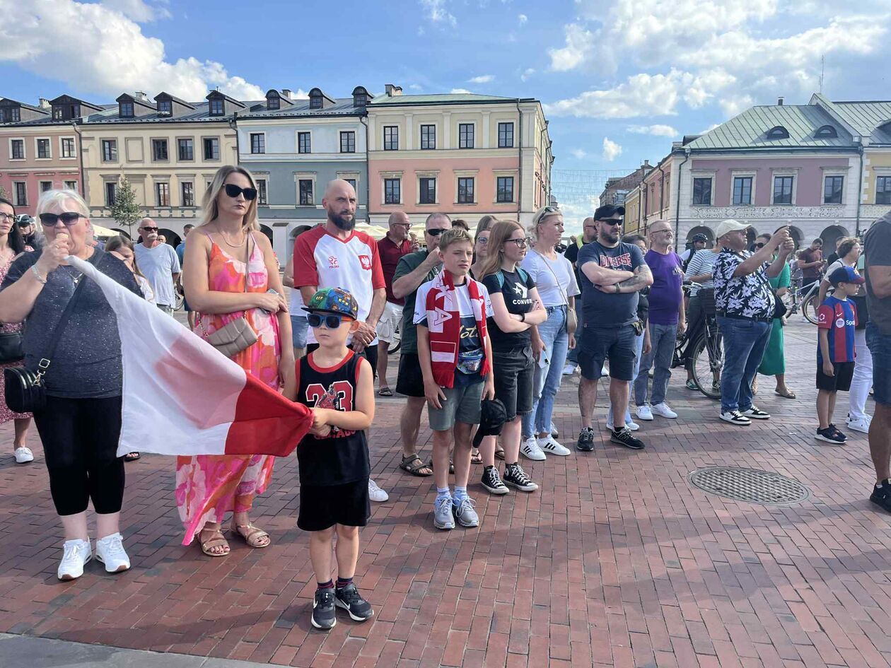  Obchody 81. rocznicy Powstania Warszawskiego w Zamościu  (zdjęcie 41) - Autor: Anna Szewc