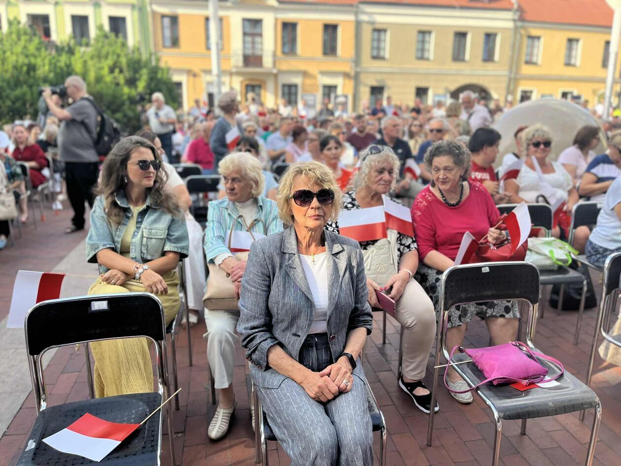  Obchody 81. rocznicy Powstania Warszawskiego w Zamościu  (zdjęcie 16) - Autor: Anna Szewc