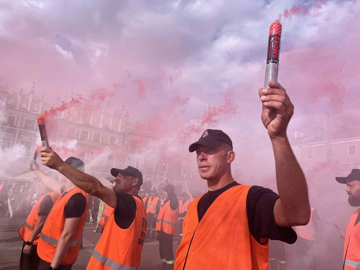  Obchody 81. rocznicy Powstania Warszawskiego w Zamościu  (zdjęcie 26) - Autor: Anna Szewc