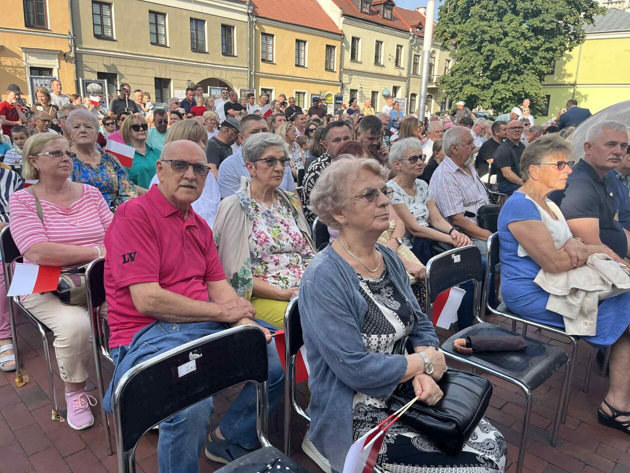  Obchody 81. rocznicy Powstania Warszawskiego w Zamościu  (zdjęcie 2) - Autor: Anna Szewc