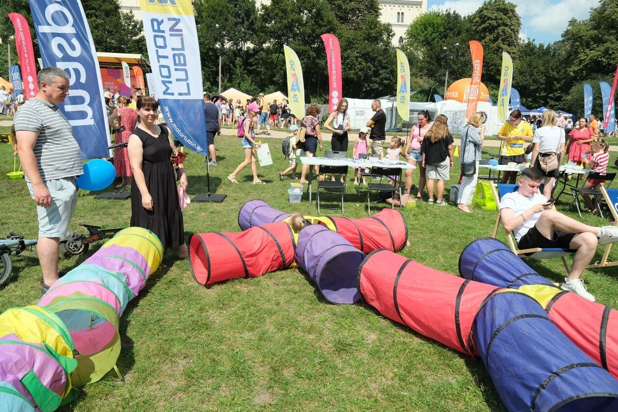  Lato z radiem i TVP - do 18.00 trwa piknik edukacyjny na Błoniach pod Zamkiem  (zdjęcie 35) - Autor: DW