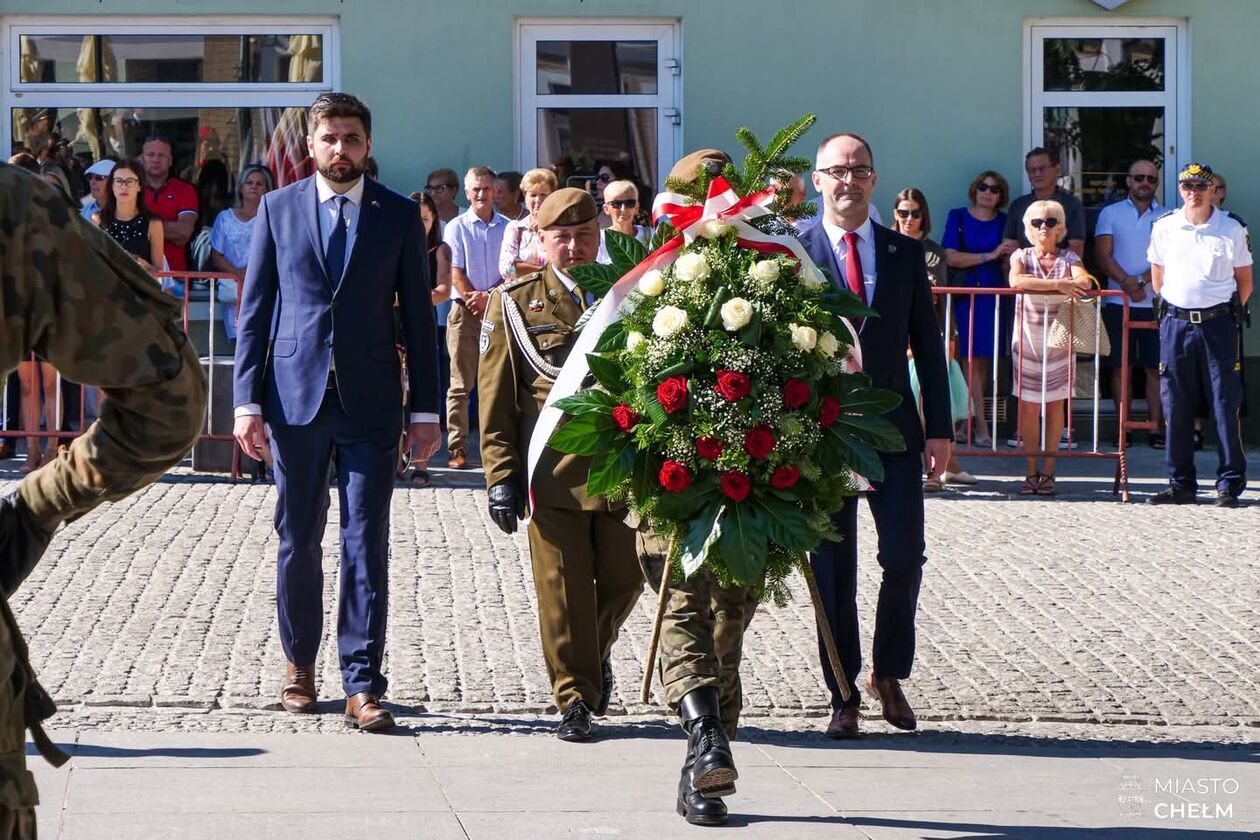  Obchody Święta Wojska Polskiego w Chełmie w 2024 r. (zdjęcie 10) - Autor: Miasto Chełm/fb