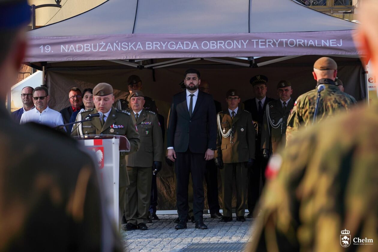  Chełm uczcił Święto Wojska Polskiego i 105. rocznicę Cudu nad Wisłą (zdjęcie 32) - Autor: Miasto Chełm/fb
