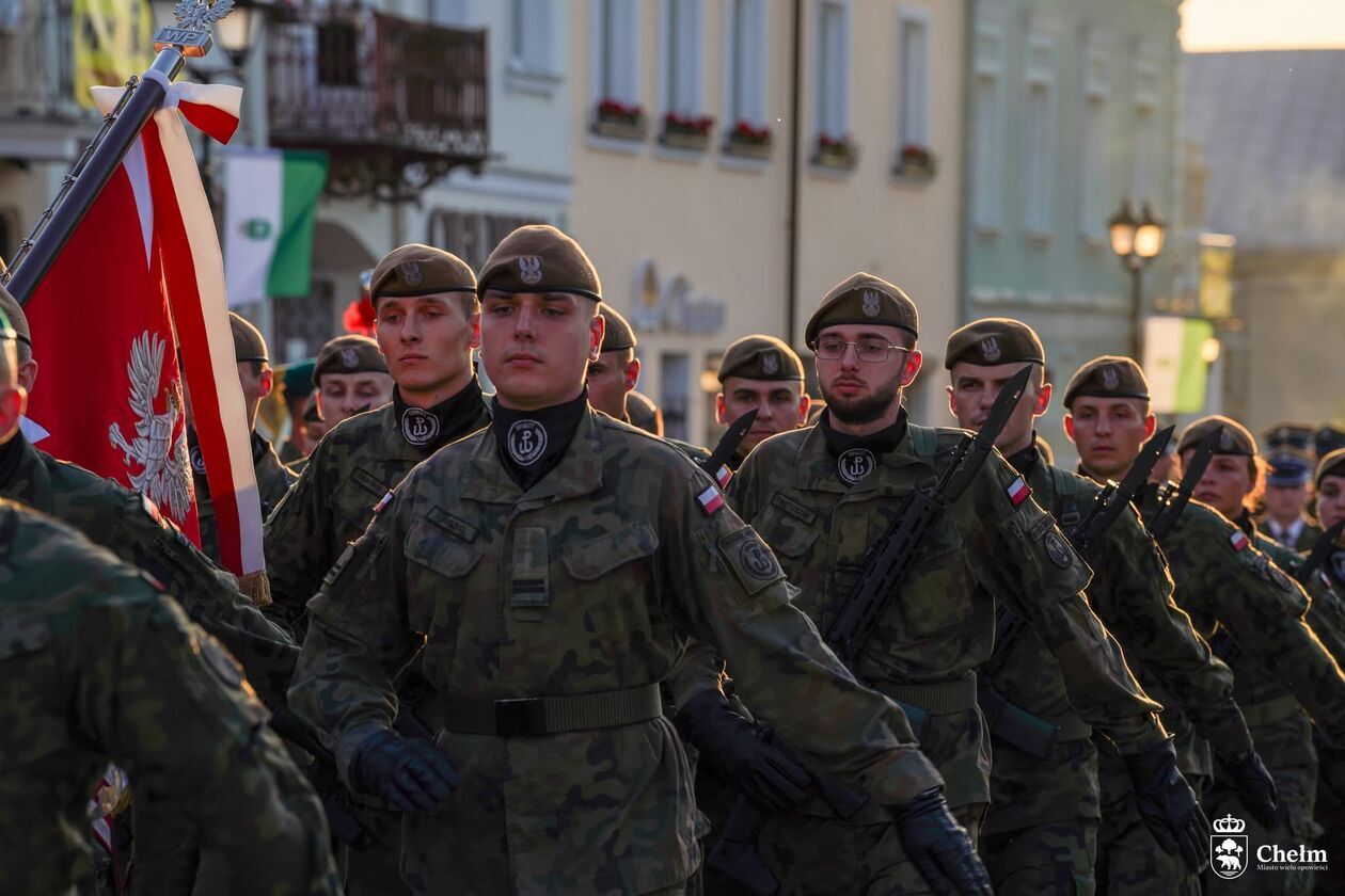  Chełm uczcił Święto Wojska Polskiego i 105. rocznicę Cudu nad Wisłą (zdjęcie 17) - Autor: Miasto Chełm/fb