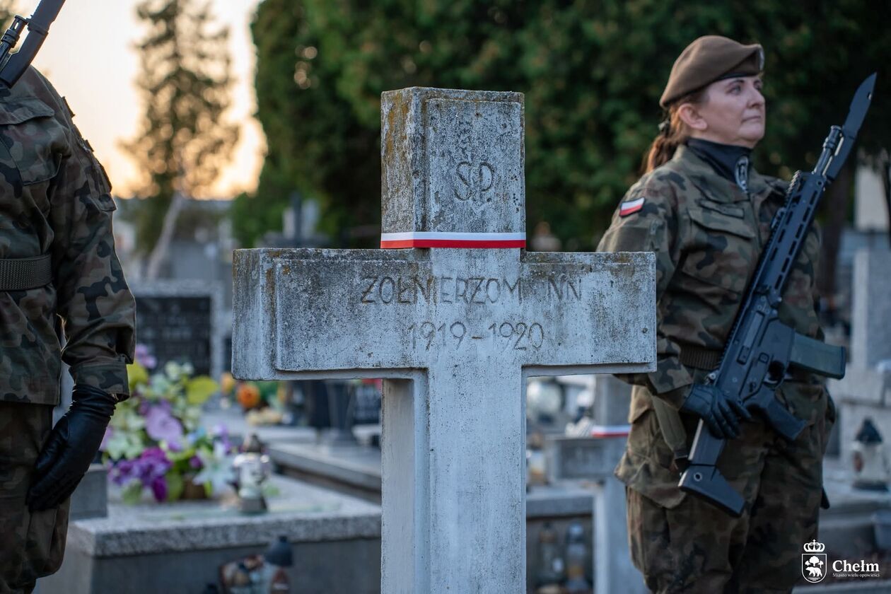  Chełm uczcił Święto Wojska Polskiego i 105. rocznicę Cudu nad Wisłą (zdjęcie 11) - Autor: Miasto Chełm/fb