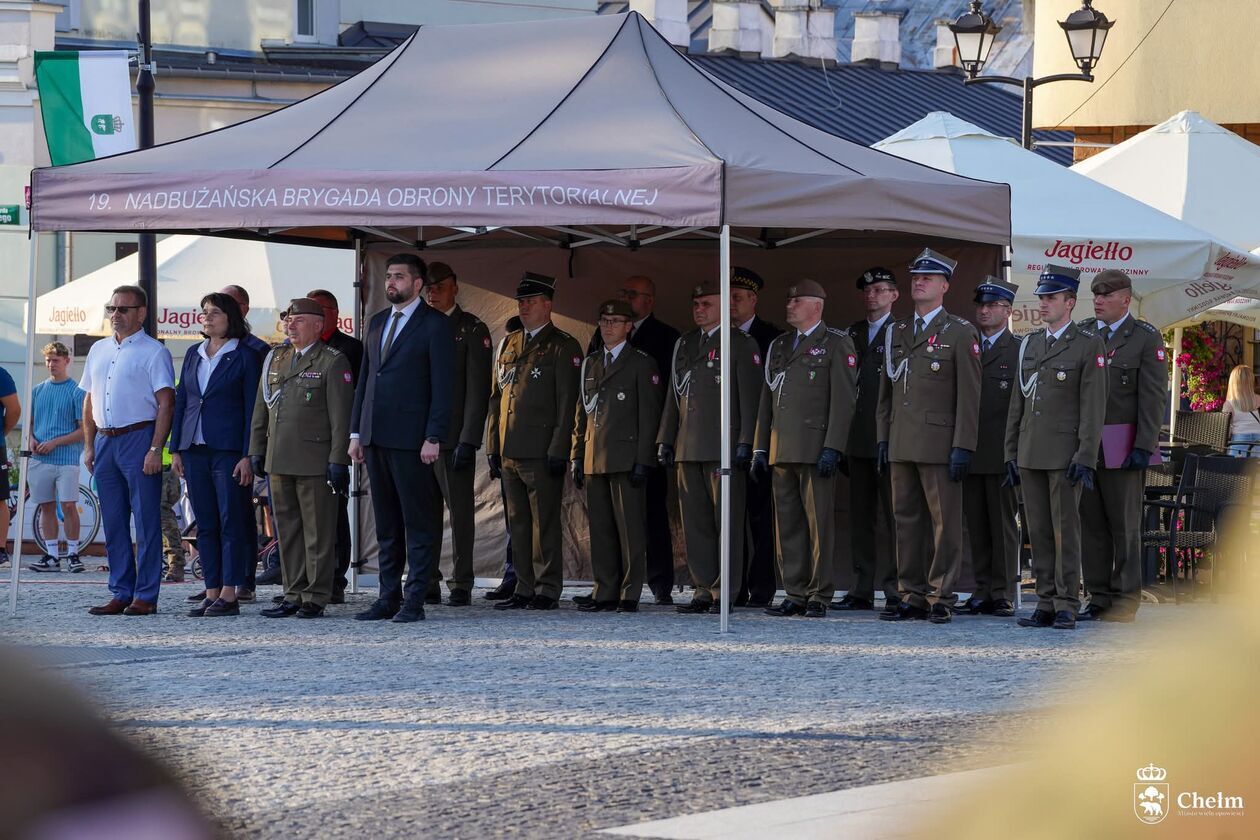 Chełm uczcił Święto Wojska Polskiego i 105. rocznicę Cudu nad Wisłą (zdjęcie 33) - Autor: Miasto Chełm/fb
