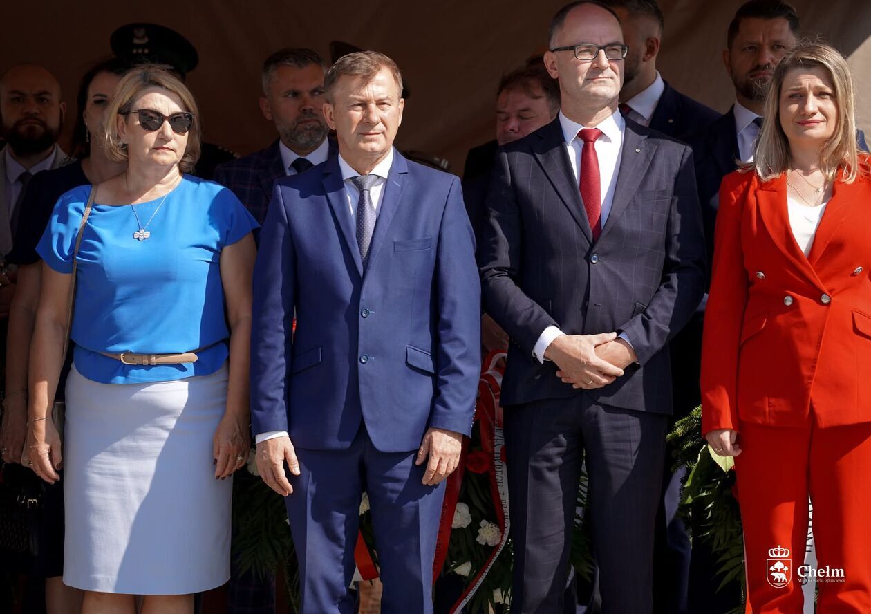  Chełm uczcił Święto Wojska Polskiego i 105. rocznicę Cudu nad Wisłą (zdjęcie 8) - Autor: Miasto Chełm/fb