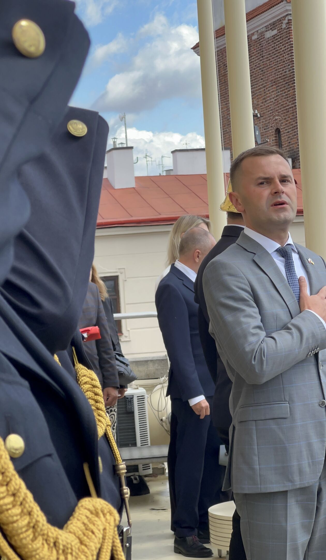  Święta Niepodległości Ukrainy w Lublinie  (zdjęcie 10) - Autor: WD