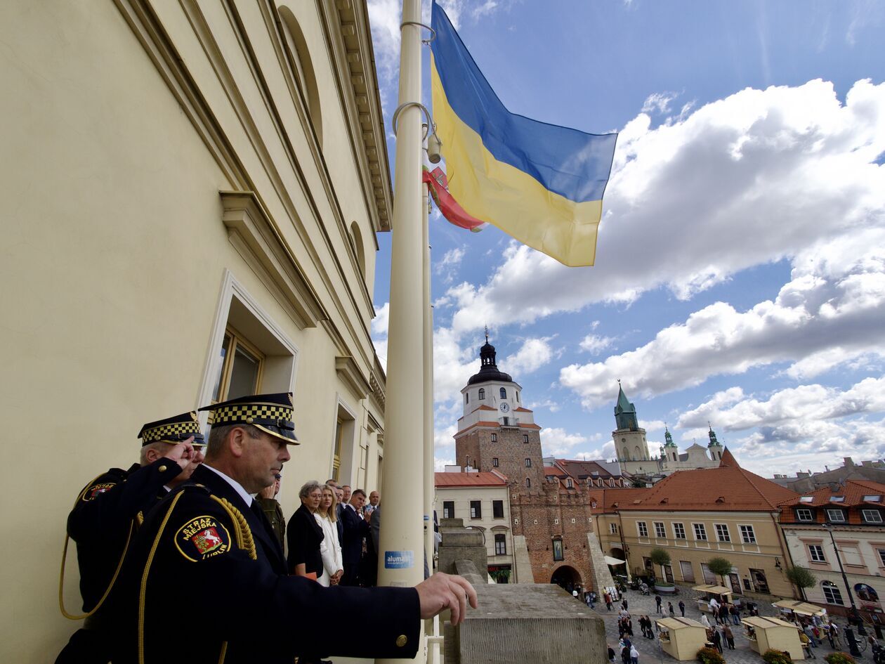 Święta Niepodległości Ukrainy w Lublinie  - Autor: WD