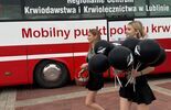 Motoserce w Zamościu - motocykliści honorowo oddali krew (zdjęcie 3)