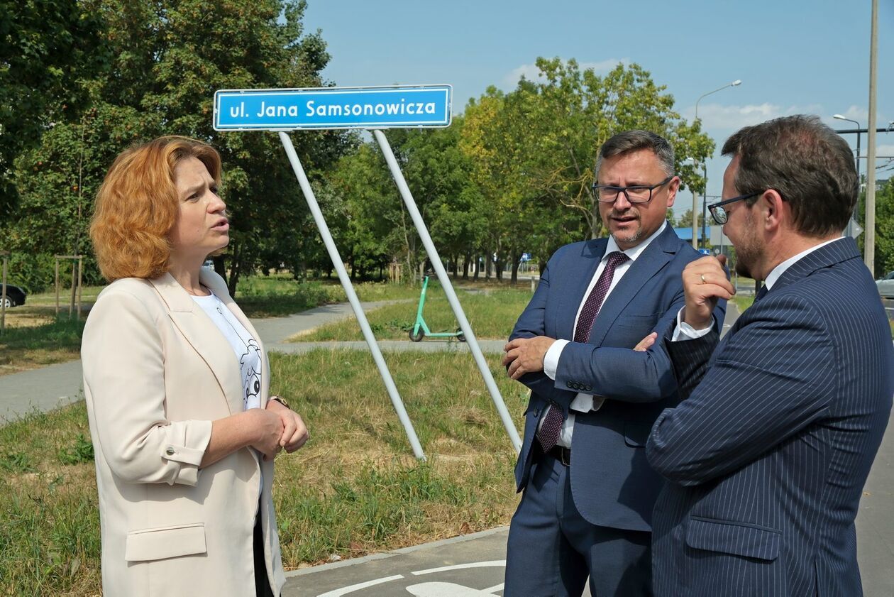  Wyremontowana ul. Samsonowicza (zdjęcie 6) - Autor: DW