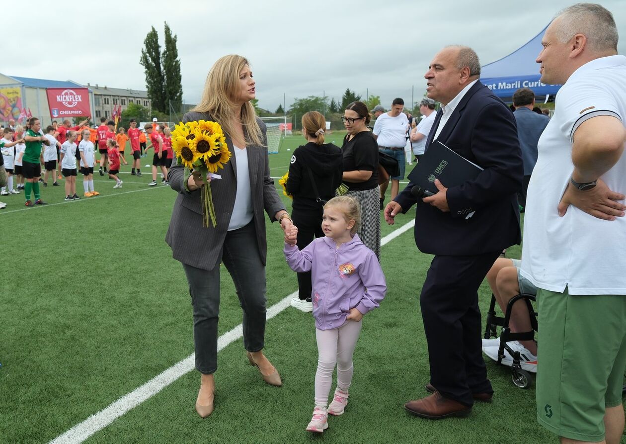  Turniej FutbolPlus - Akademia Odkrywców Sportu UMCS (zdjęcie 16) - Autor: DW