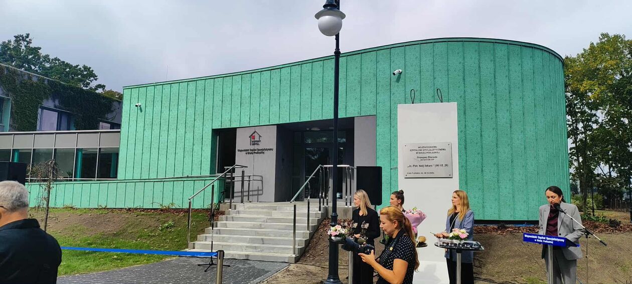 Otwarcie nowego pawilonu ZOL przy Domowym Szpitalu w Białej Podlaskiej