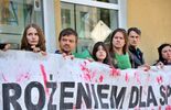Protest przeciwko myśliwym. (zdjęcie 2)