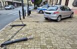 Kolizja trolejbusu z osobówką (zdjęcie 2)