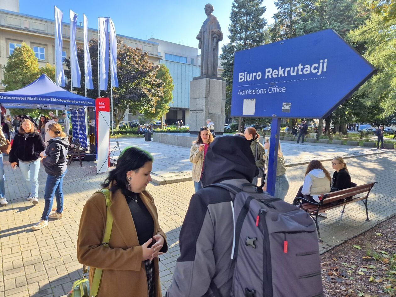  Na UMCS integrowali się z pierwszorocznymi (zdjęcie 6) - Autor: DW