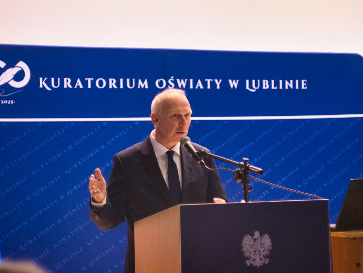  Wręczenie odznaczeń i nagród Ministra Edukacji Narodowej i Lubelskiego Kuratora Oświaty  (zdjęcie 21) - Autor: Michał Żyszkiewicz