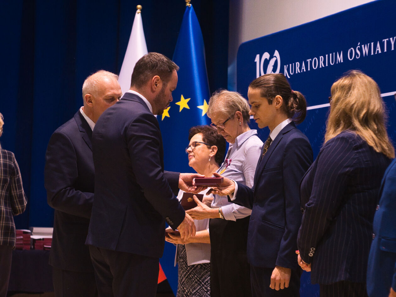  Wręczenie odznaczeń i nagród Ministra Edukacji Narodowej i Lubelskiego Kuratora Oświaty  (zdjęcie 46) - Autor: Michał Żyszkiewicz