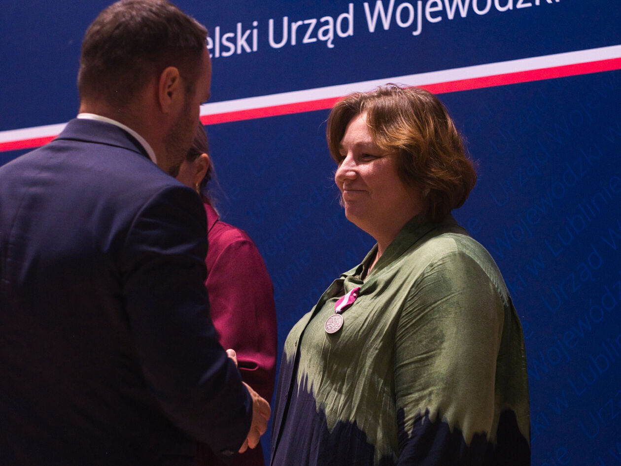  Wręczenie odznaczeń i nagród Ministra Edukacji Narodowej i Lubelskiego Kuratora Oświaty  (zdjęcie 63) - Autor: Michał Żyszkiewicz