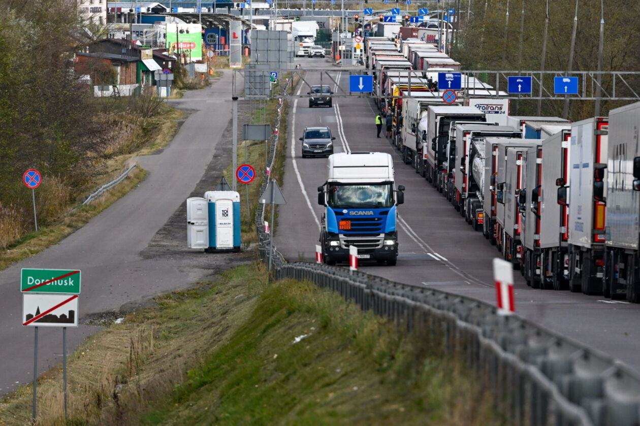  Konferencja wiceminister Małgorzaty Gromadzkiej w Dorohusku (zdjęcie 11) - Autor: PAP/Wojtek Jargiło