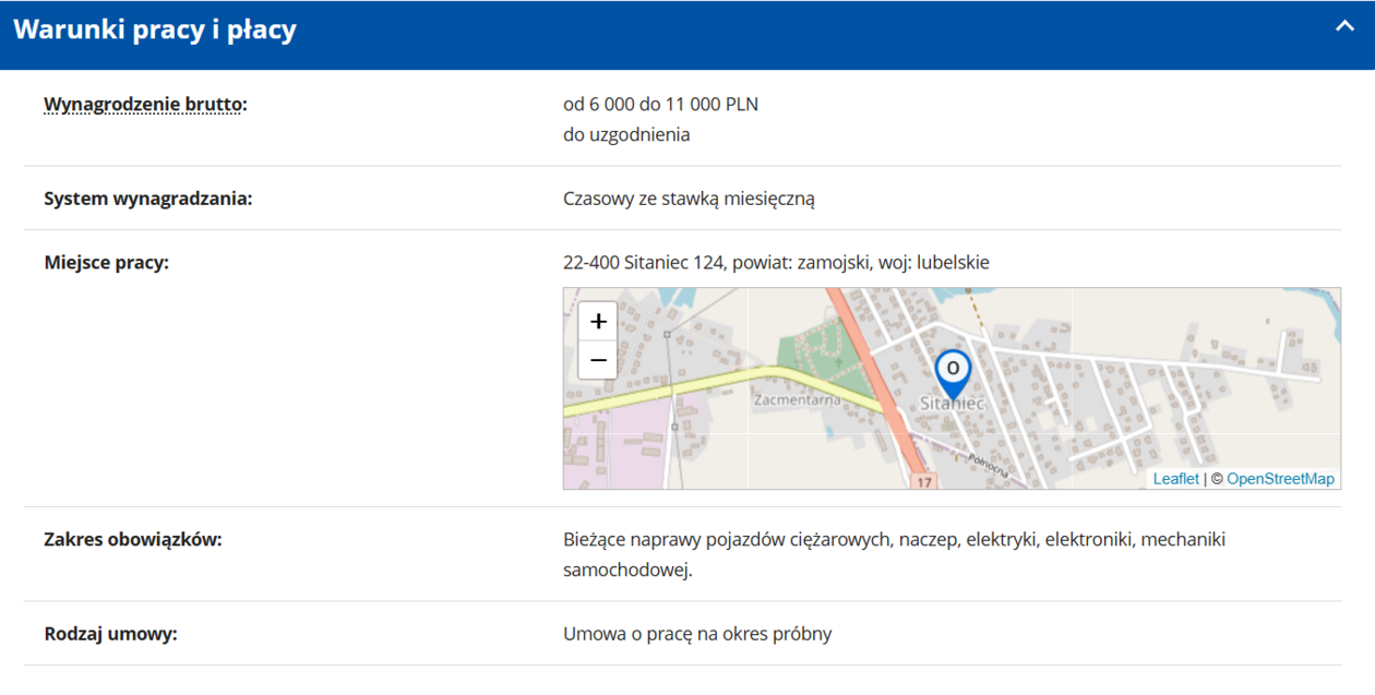  <p><a href="https://oferty.praca.gov.pl/portal/lista-ofert/szczegoly-oferty/c9e2195f73470687adc7e9c5b02e3d24">&gt;&gt; LINK DO OFERTY &lt;&lt;</a></p>