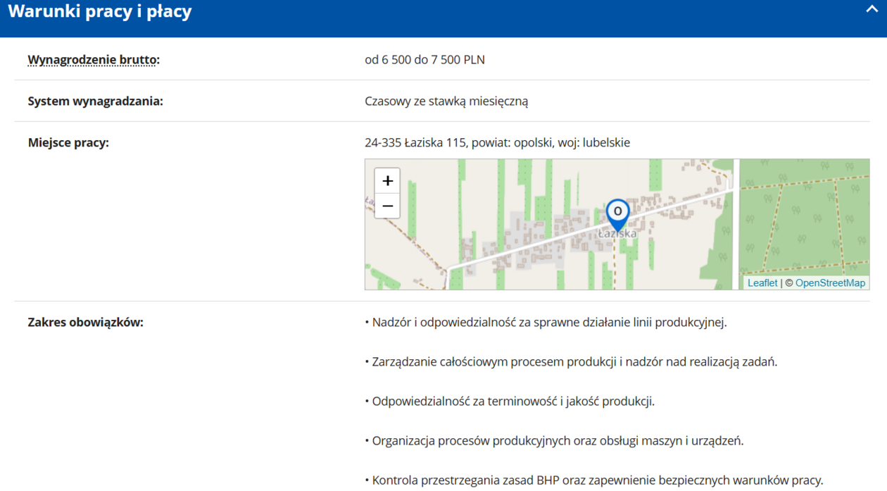  <p><a href="https://oferty.praca.gov.pl/portal/lista-ofert/szczegoly-oferty/e053ab36dc74475402f927cfdef1cd73">&gt;&gt; LINK DO OFERTY &lt;&lt;</a></p>