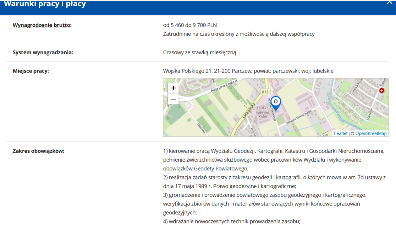  <p><a href="https://oferty.praca.gov.pl/portal/lista-ofert/szczegoly-oferty/020eac82bcc9298cd0ee3fa34a2eef6c">&gt;&gt; LINK DO OFERTY &lt;&lt;</a></p>