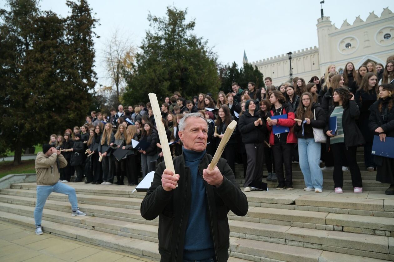   Misterium pt. Lublin. Fuga śmierci. przygotowana przez Teatr NN (zdjęcie 21) - Autor: DW
