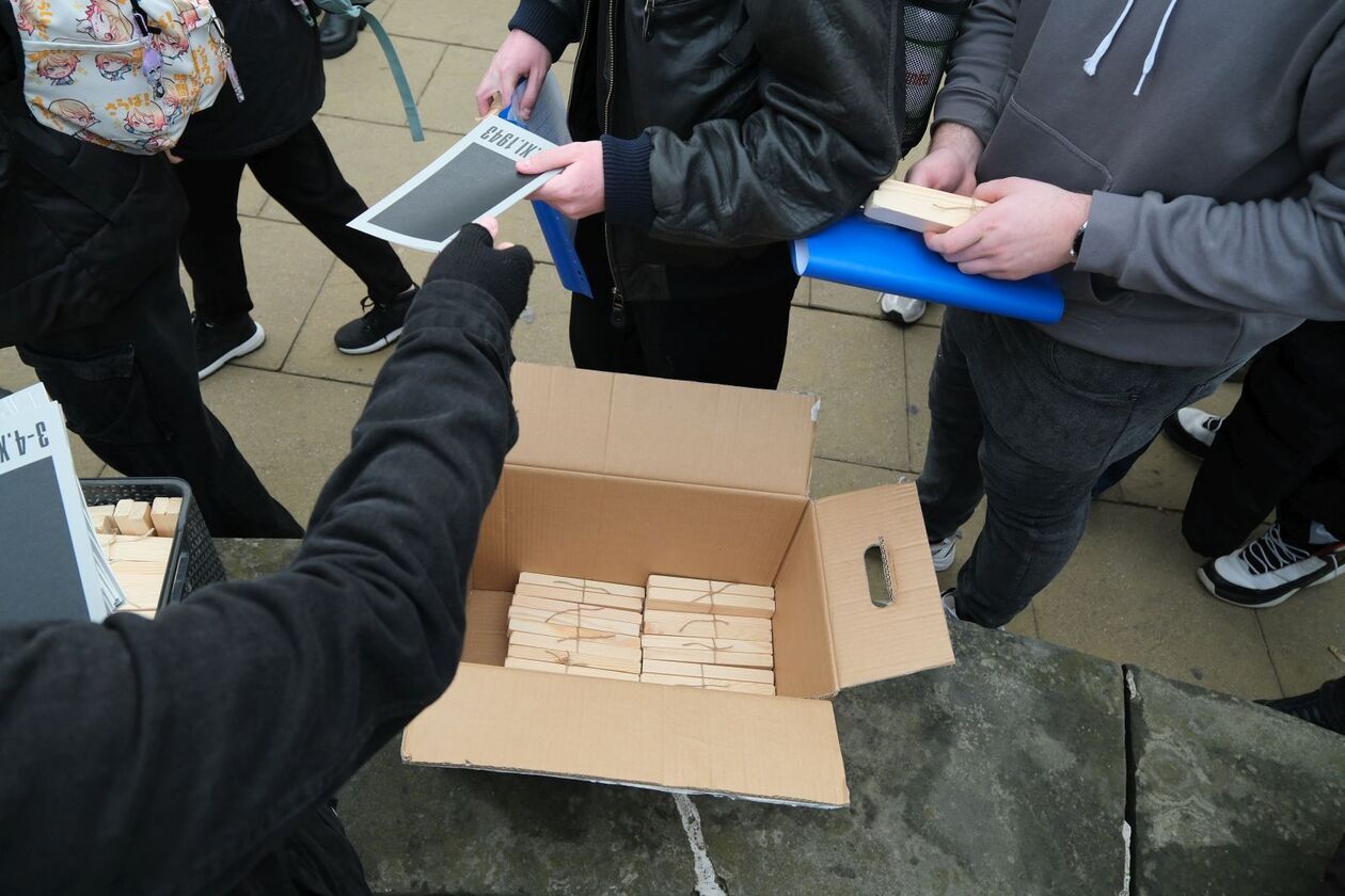   Misterium pt. Lublin. Fuga śmierci. przygotowana przez Teatr NN (zdjęcie 4) - Autor: DW