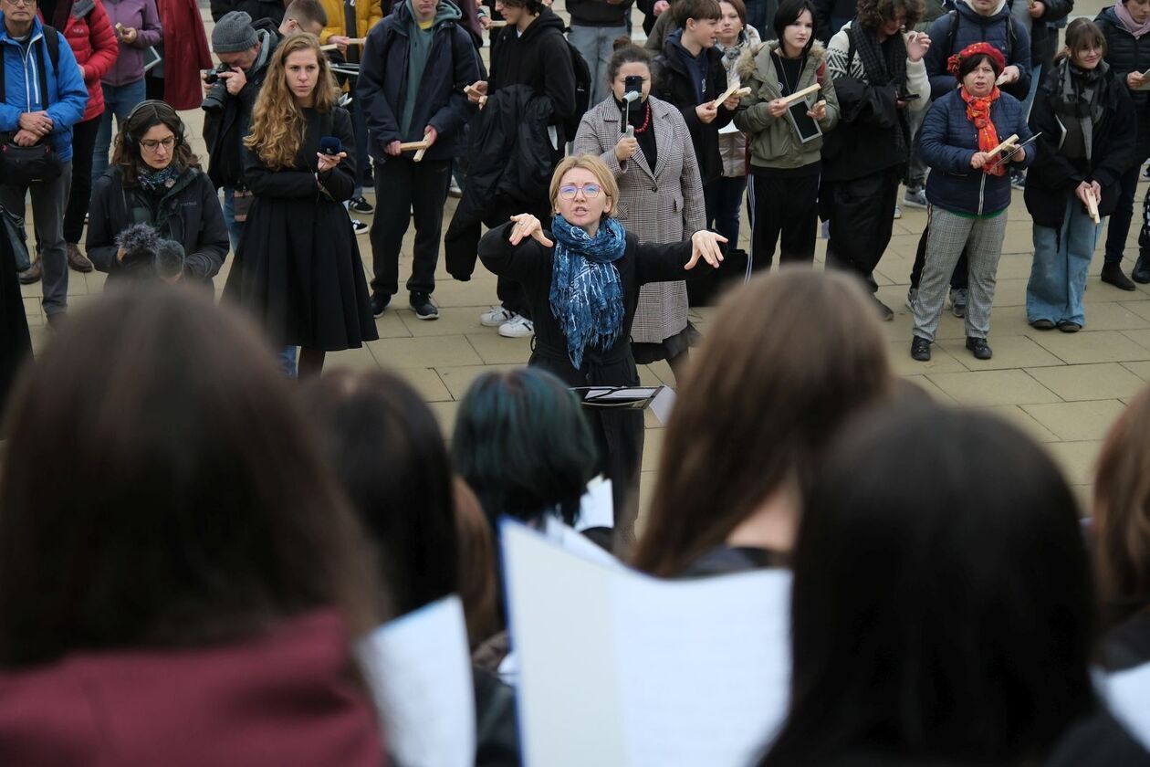   Misterium pt. Lublin. Fuga śmierci. przygotowana przez Teatr NN (zdjęcie 26) - Autor: DW