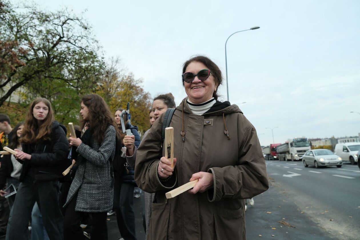   Misterium pt. Lublin. Fuga śmierci. przygotowana przez Teatr NN (zdjęcie 12) - Autor: DW