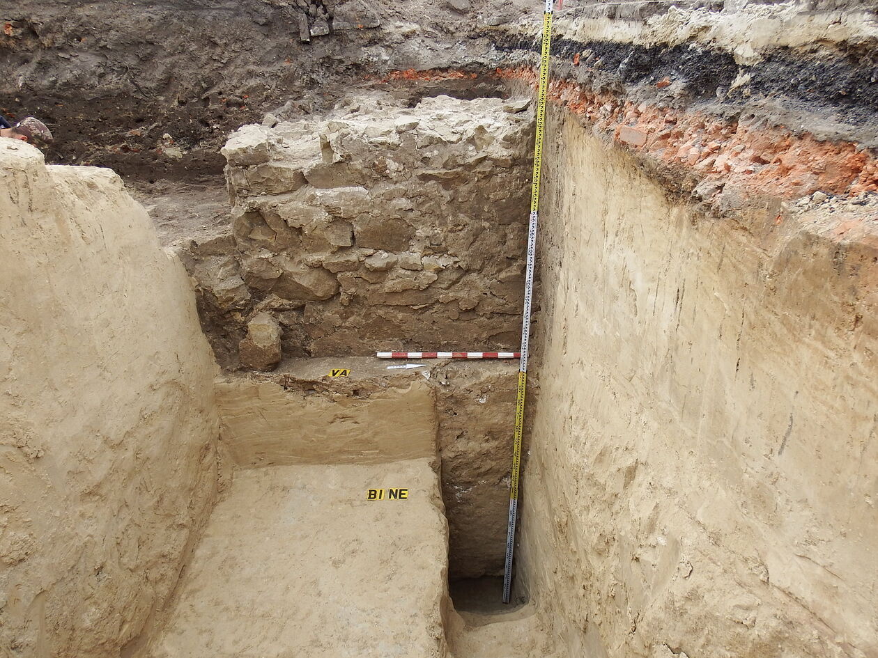 Prace archeologiczne pod Arkadami