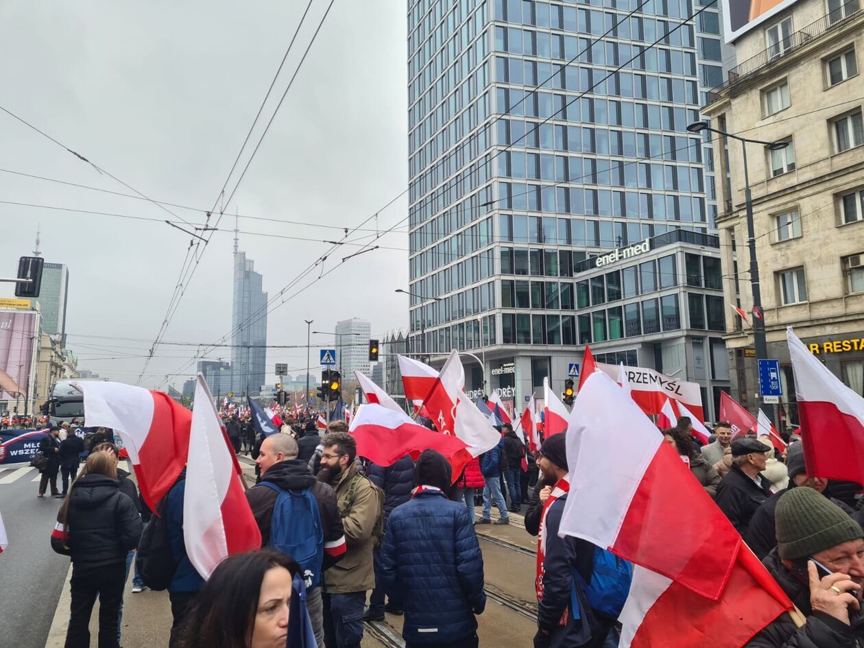  Marsz Niepodległości w Warszawie (zdjęcie 1) - Autor: nadesłane 