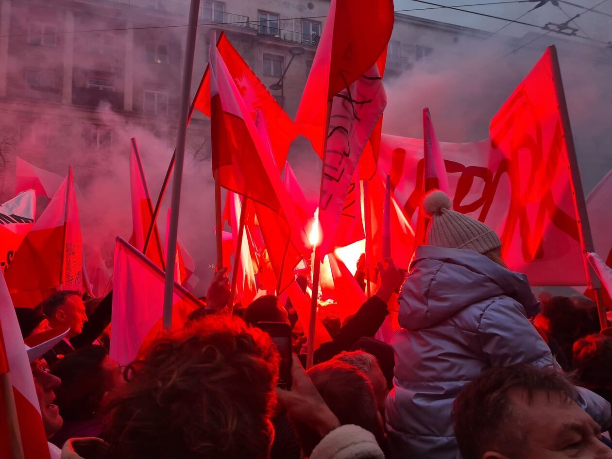  Marsz Niepodległości w Warszawie (zdjęcie 13) - Autor: nadesłane 
