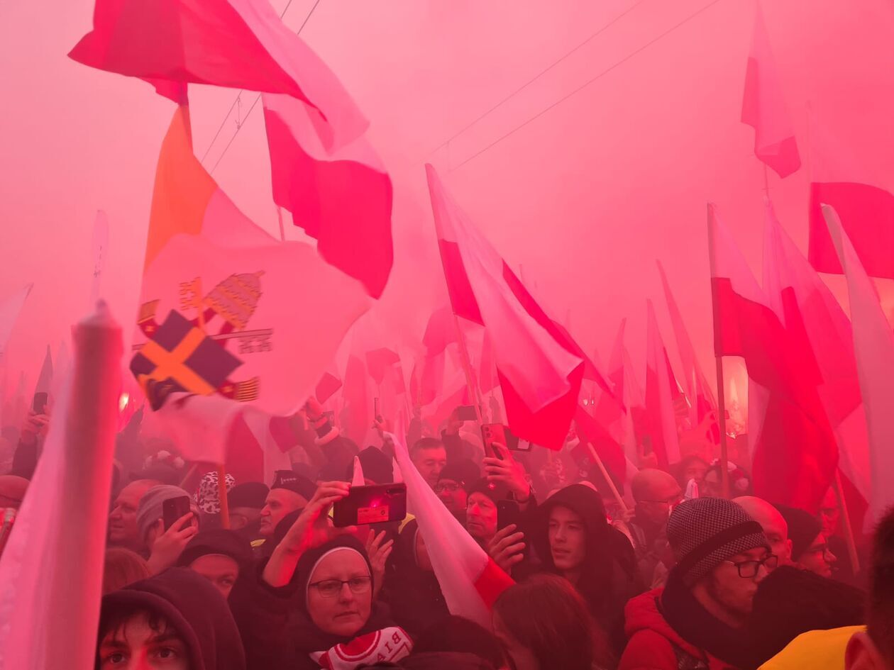  Marsz Niepodległości w Warszawie (zdjęcie 17) - Autor: nadesłane 